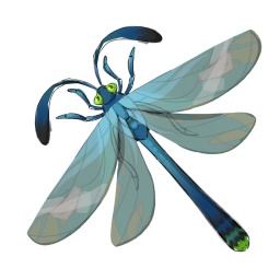 Pinselschweif-Libelle