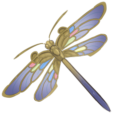 Schmuckflügel-Libelle