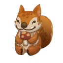 Glückspilz-Stofftier aus der Chapaa-Hütte