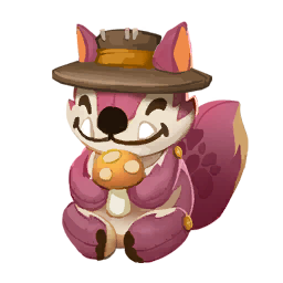 Naanshi-Stofftier aus der Chapaa-Hütte