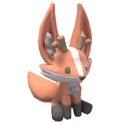 Uraltes-Kitsuu-Plüschtier