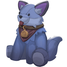 Lebensgroßes Tau-Plüschtier