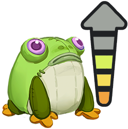 Größeres Froschbert-Plüschtier