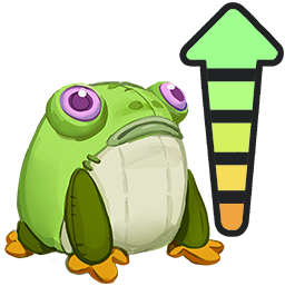 Giga Froschbert-Plüschtier