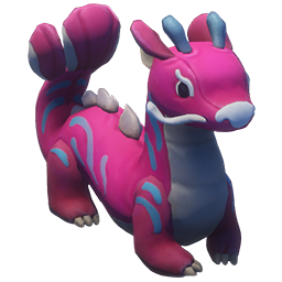 Pinkes Maji-Plüschtier