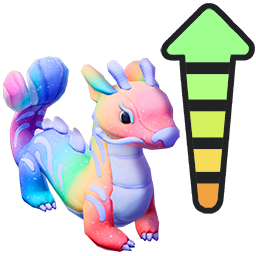 Regenbogen-Maji-Plüschtier