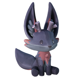 Obsidian-Kitsuu-Plüschtier