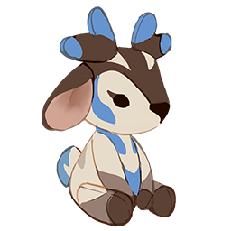 Stolzgehörnter-Sernuk-Geweih-Plüschtier